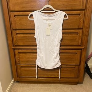 Good American White Tank